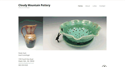Desktop Screenshot of cloudymountainpottery.com